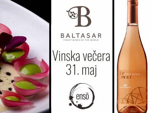 novost večera u ensu uz vina iz vinoteke baltasar vinski magazin vino fino